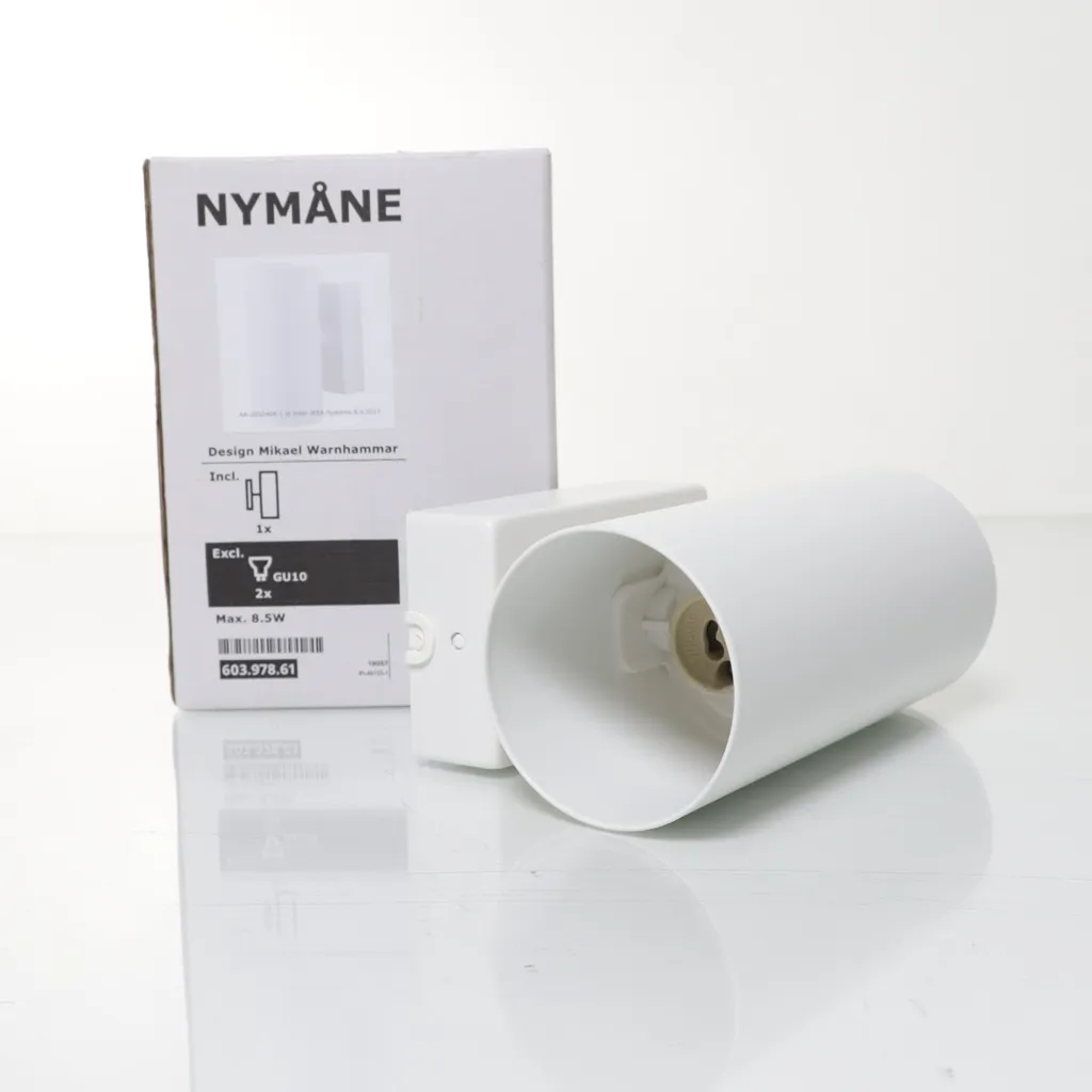 Nymane - Wandlampe - Weiß