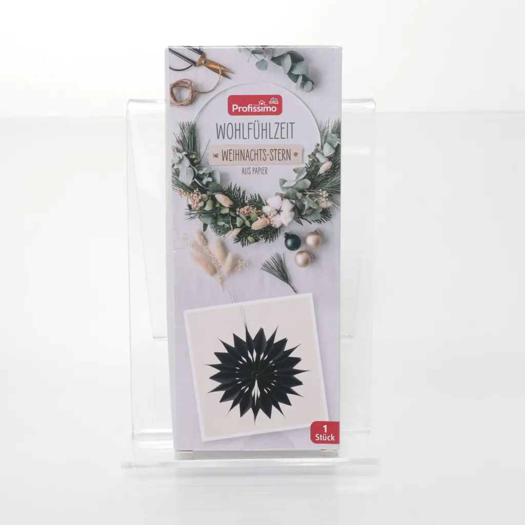 Profuomo - Weihnachtsstern - Schwarz