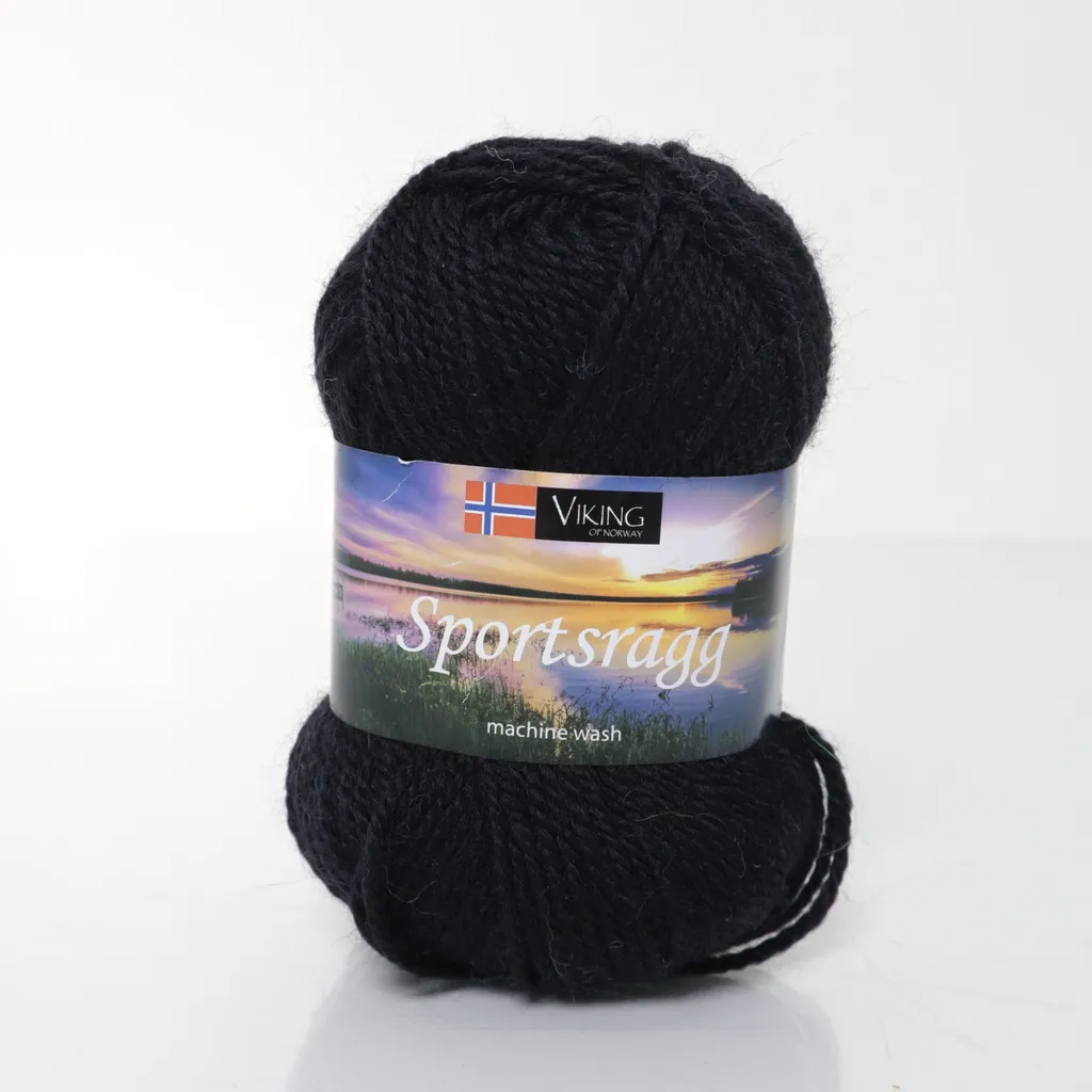 Viking - Garn - Schwarz