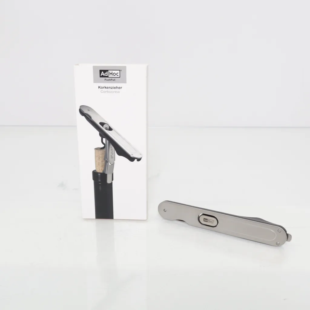 Adhoc - Korkenzieher - Silber