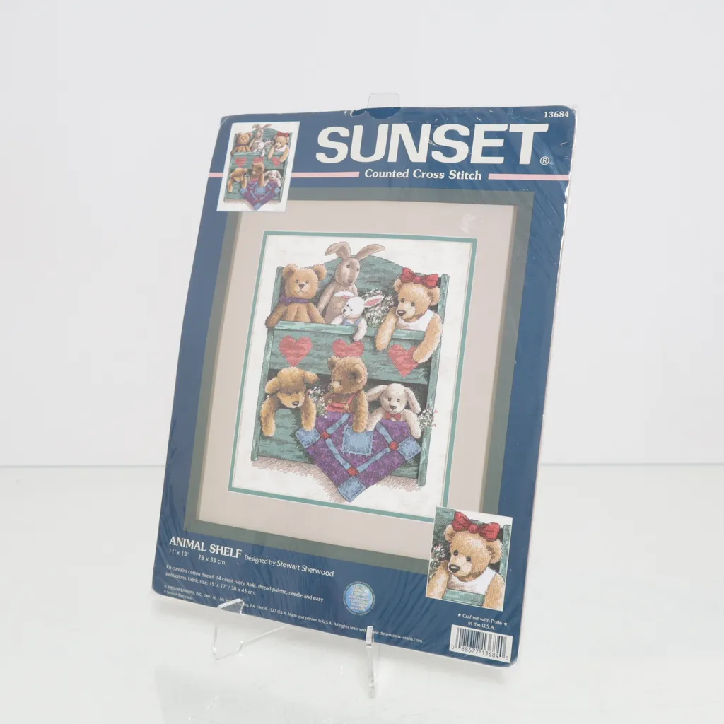 Sunset - Stickmuster - Mehrfarbig