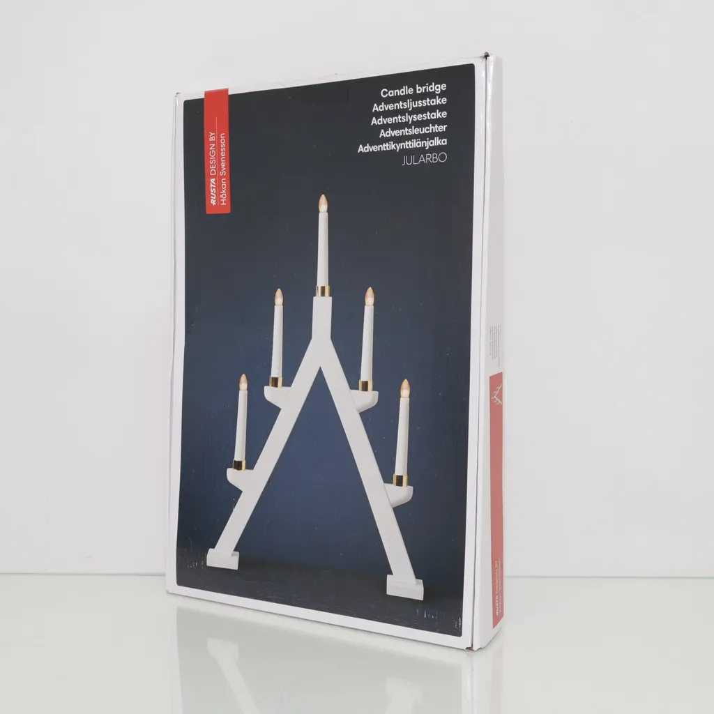 Rusta - Elektrischer Adventsleuchter - Weiß