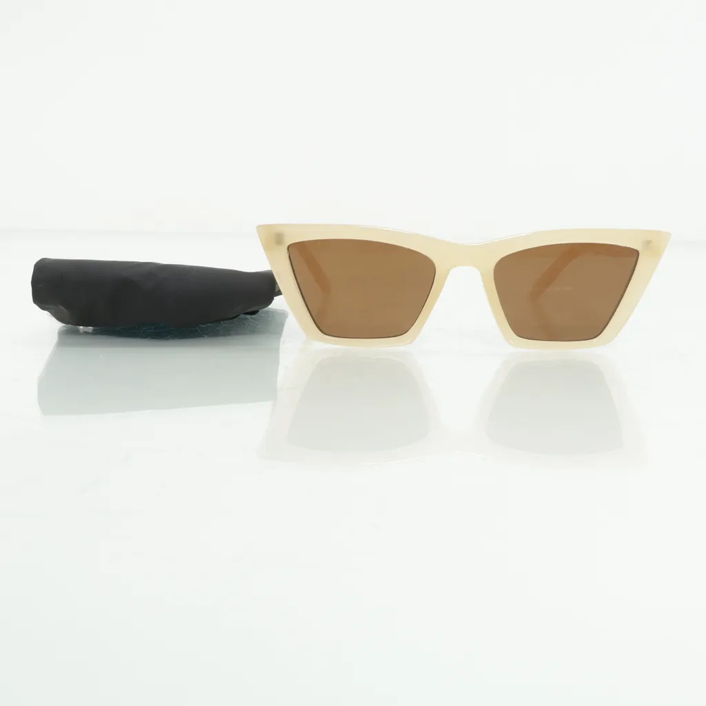 Monki - Sonnenbrille - Damen - Beige