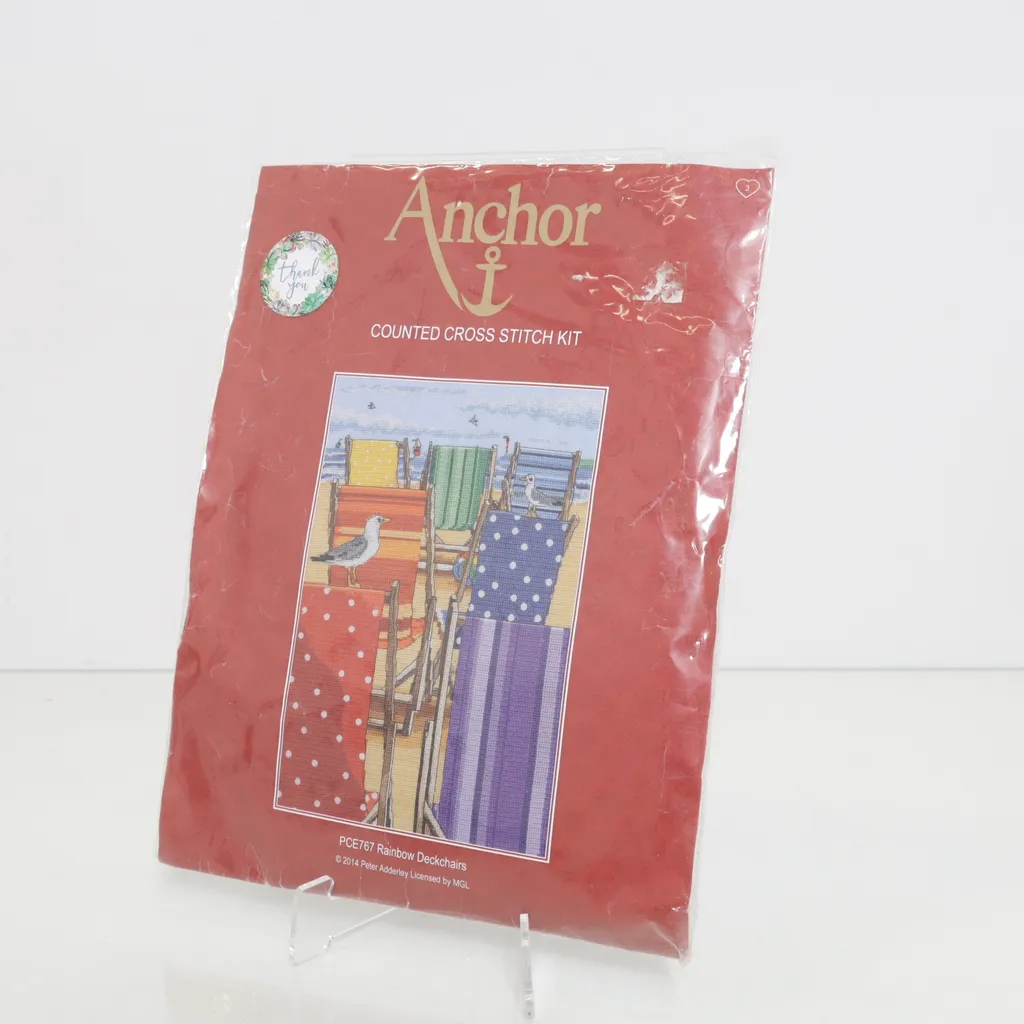 Anchor - Stickmuster - Mehrfarbig