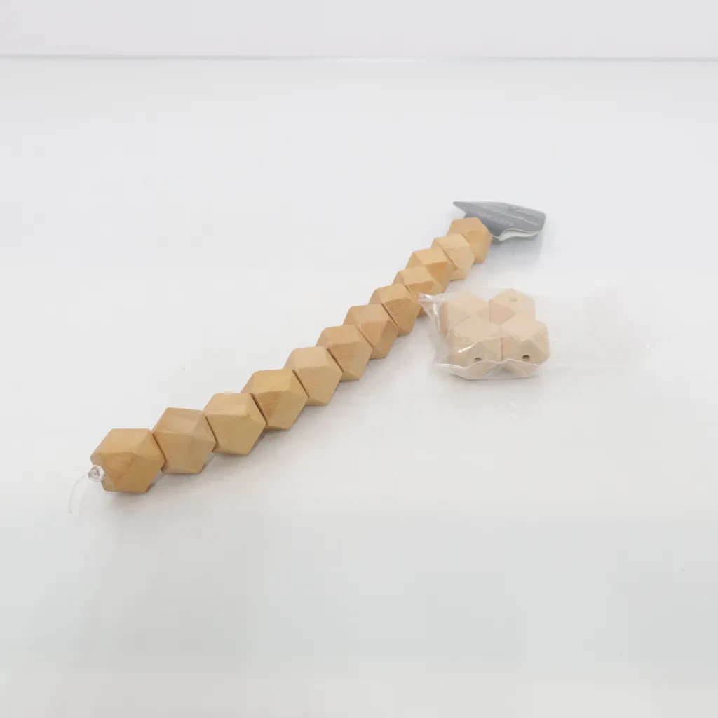 Stoff & Stil - Plastikperlen - Beige