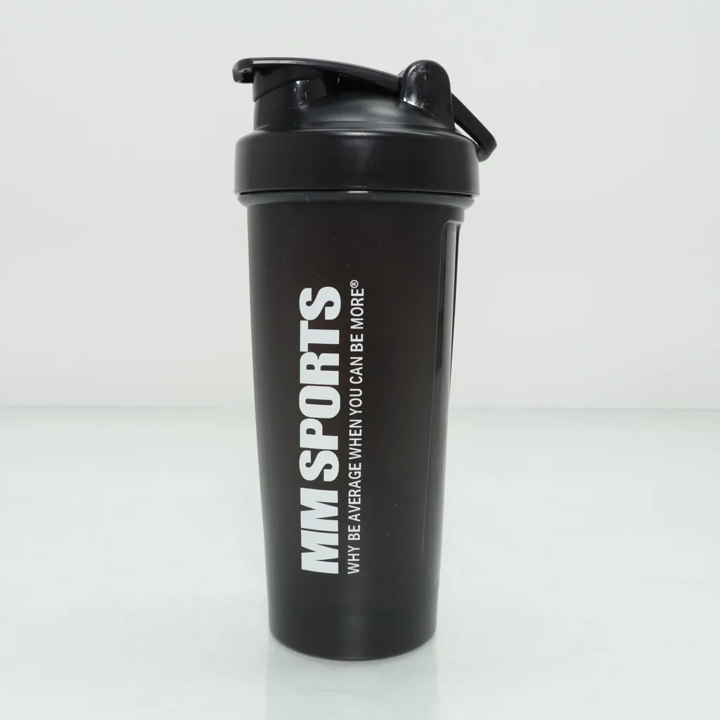 MM Sports - Protein-Shaker - Schwarz