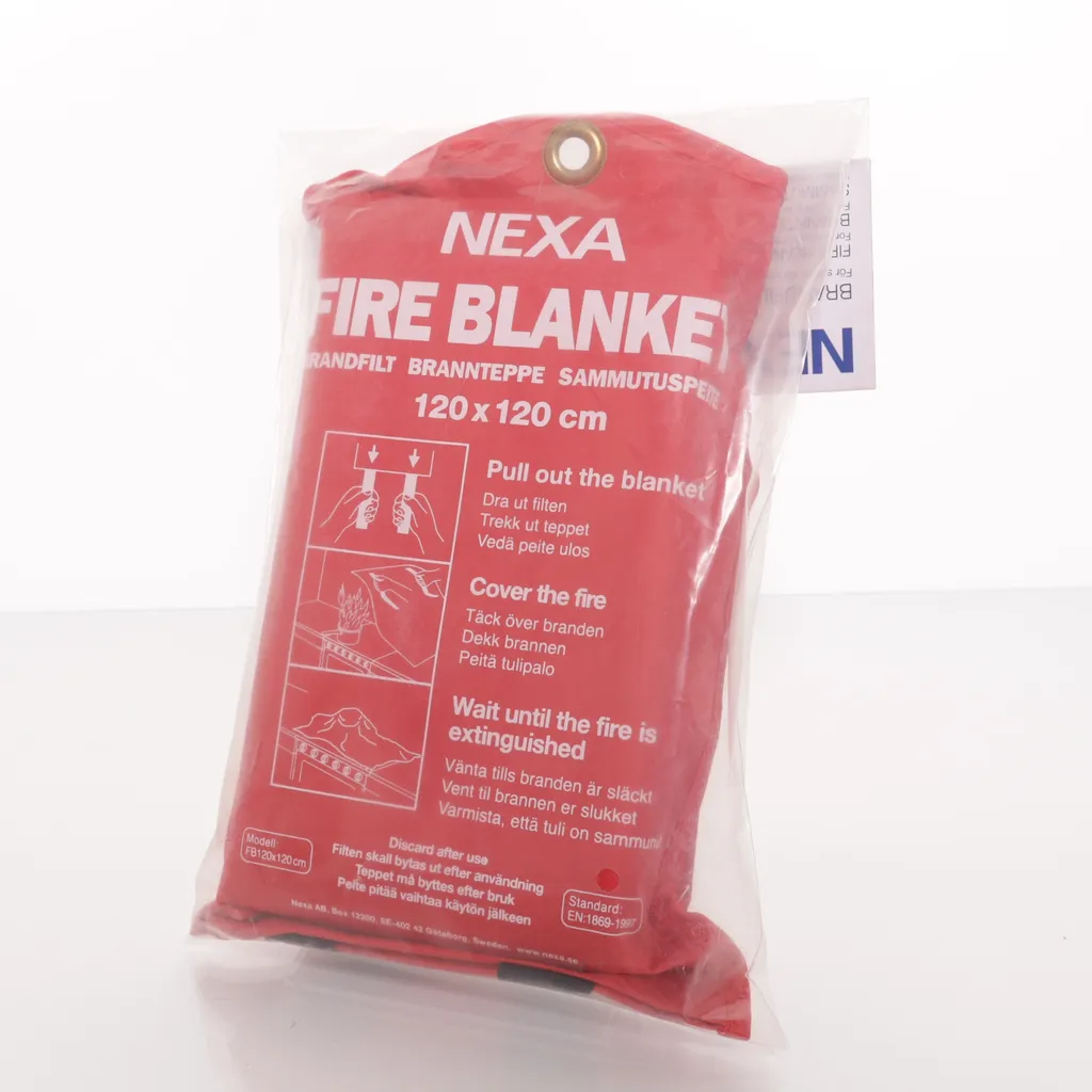 Nexa - Feuerlöschdecke - Rot