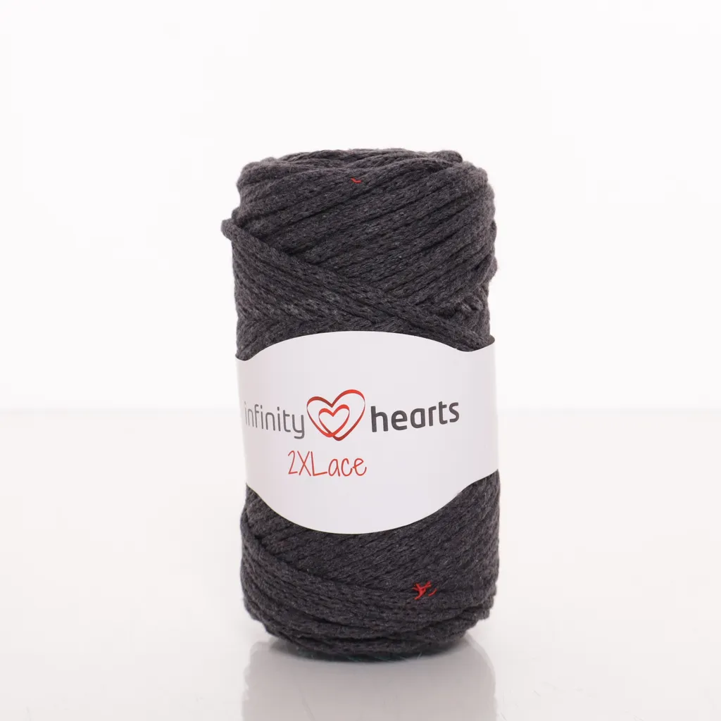 Infiniti Hearts - Garn - Grau