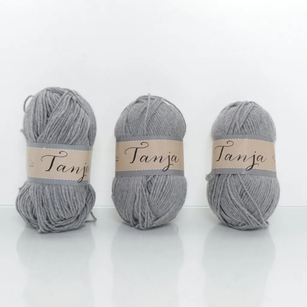 Tanja - Garn - Grau