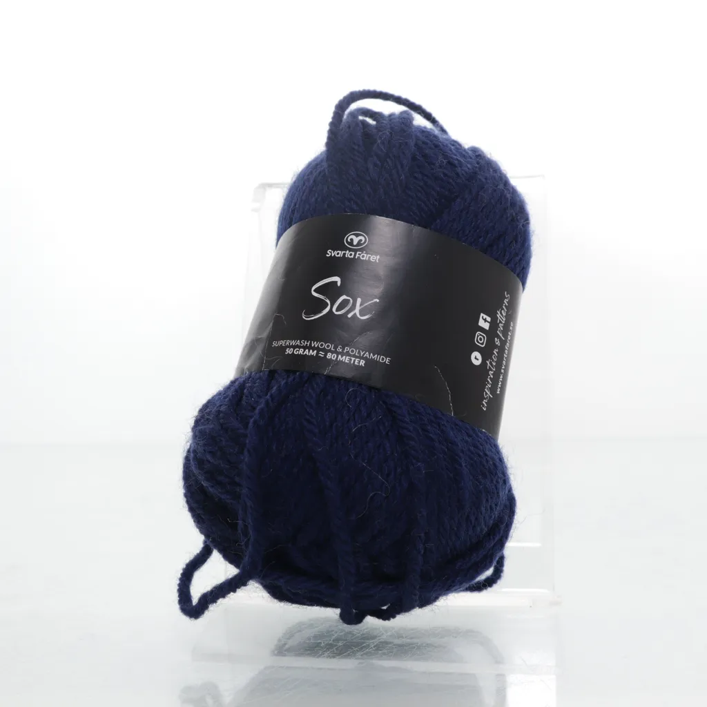 Svarta Fåret - Garn - Blau