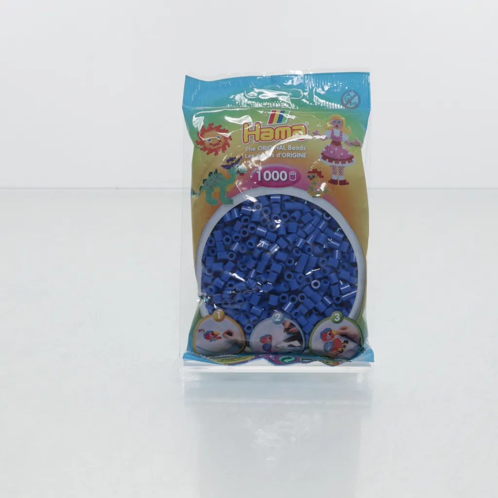 Hama - Plastikperlen - Blau