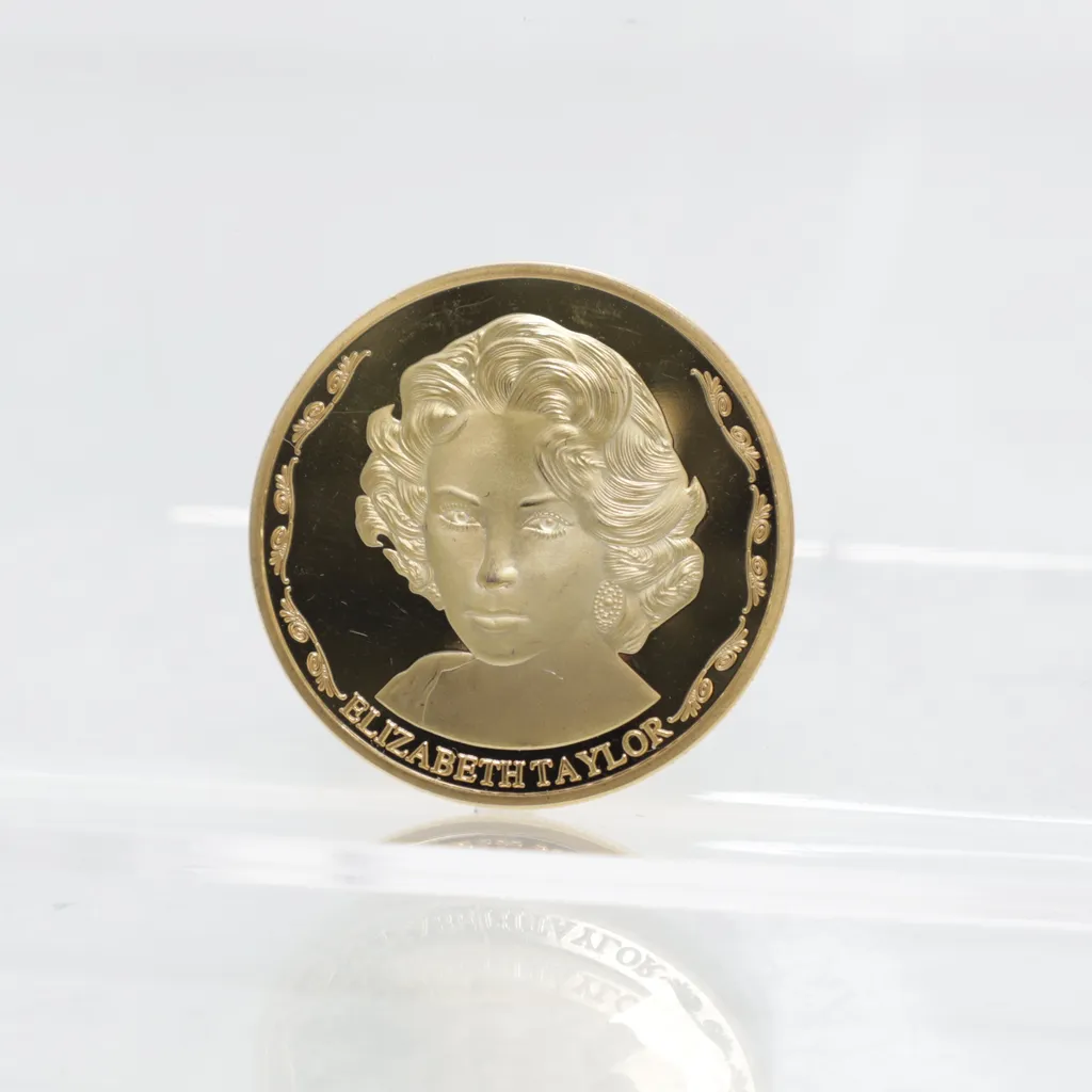 Elizabeth Taylor - Münzsammlung - Gold