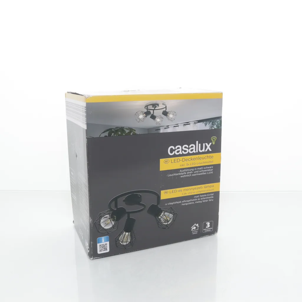 Casalux - Kroneleuchter - Schwarz