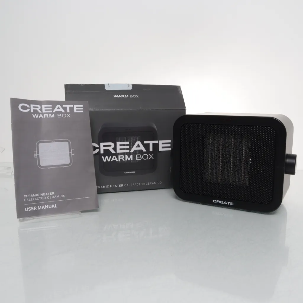 Create - Heizlüfter - Schwarz