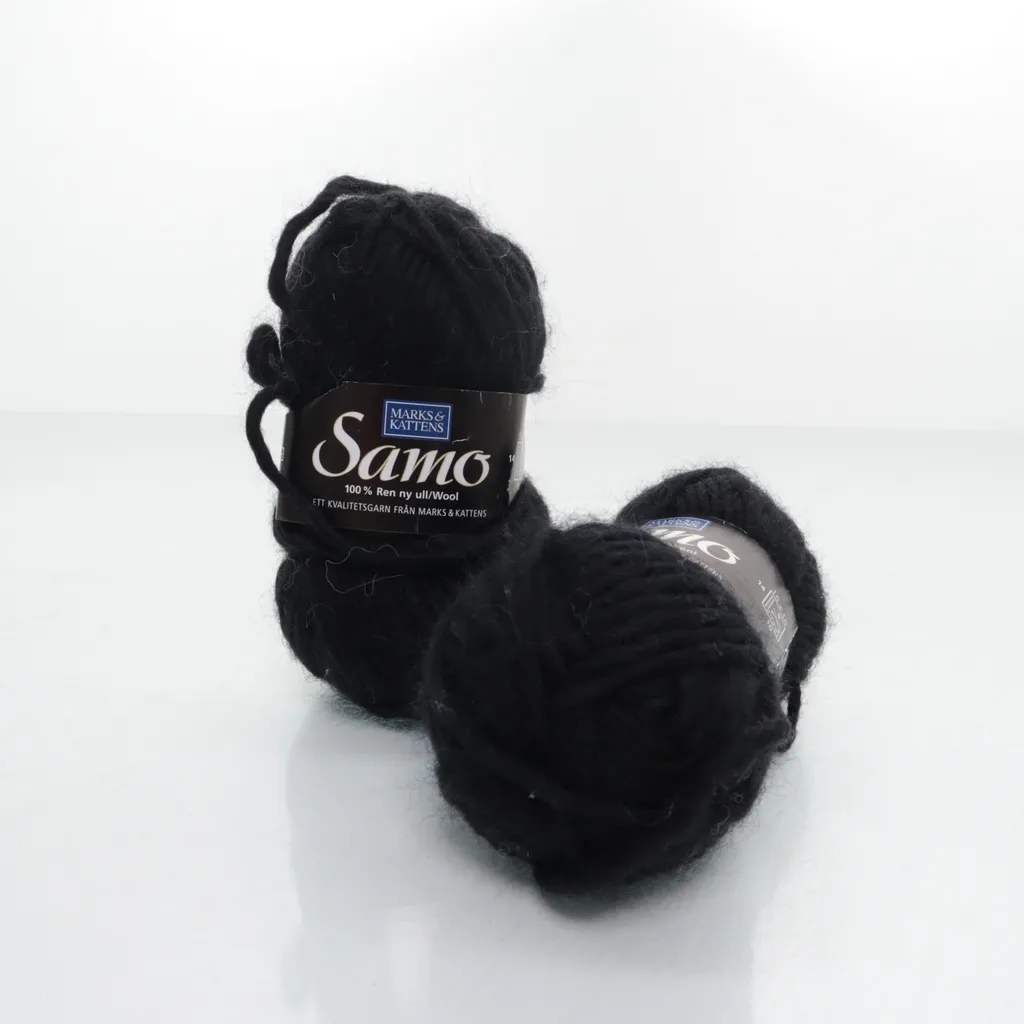 Samo - Garn - Schwarz