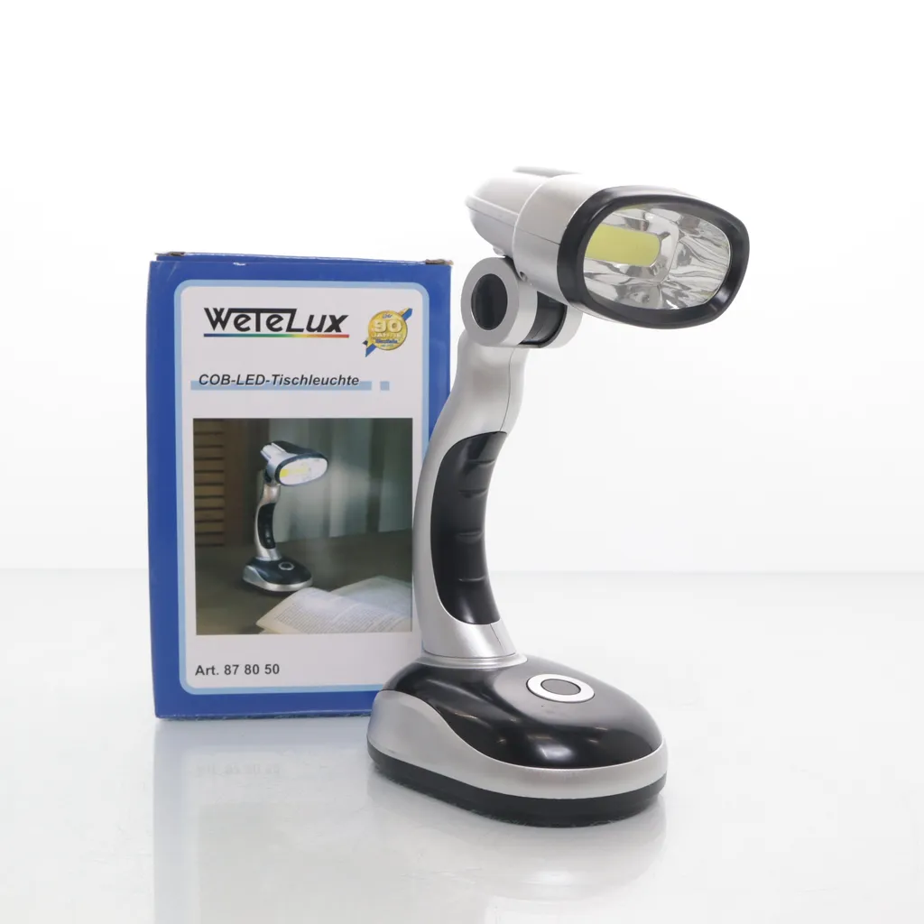 Wetelux - Leselampe - Grau