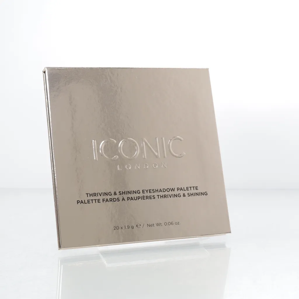 Iconic London - Lidschattenpalette - Silber