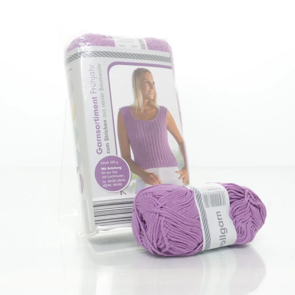 Textiles Vertrauen - Bastelsachen - Lila