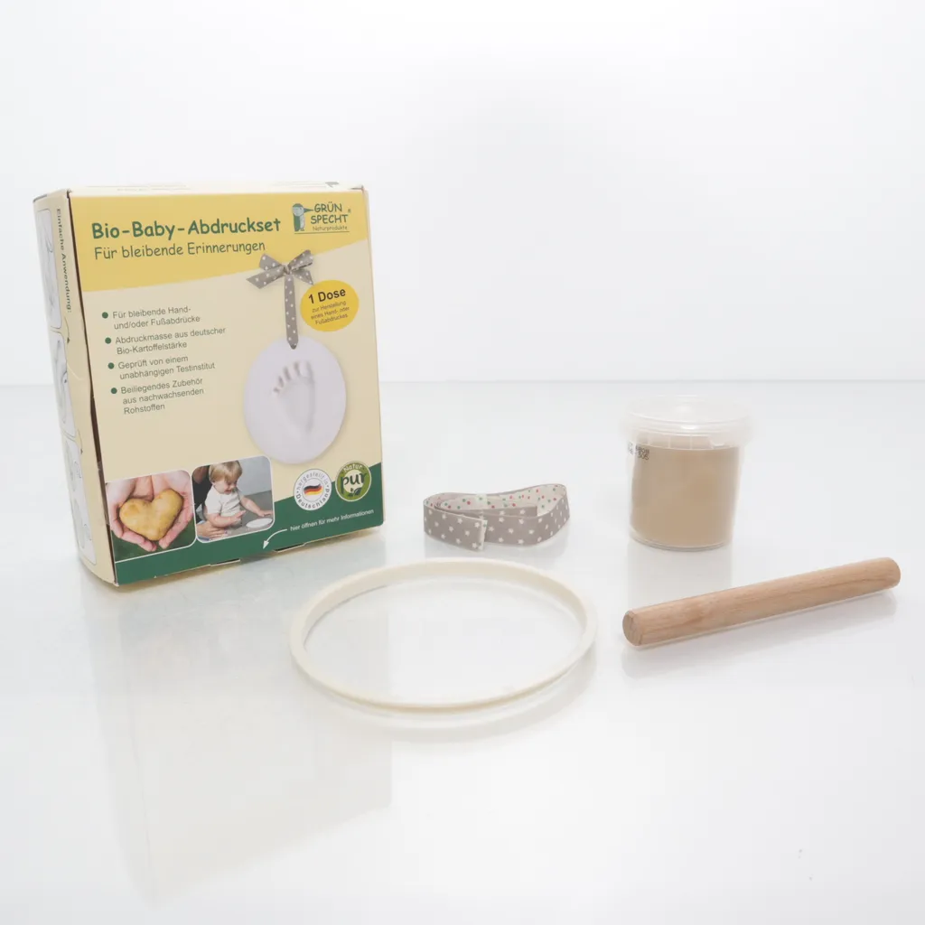 Grün Specht - Bastelsachen - Weiß