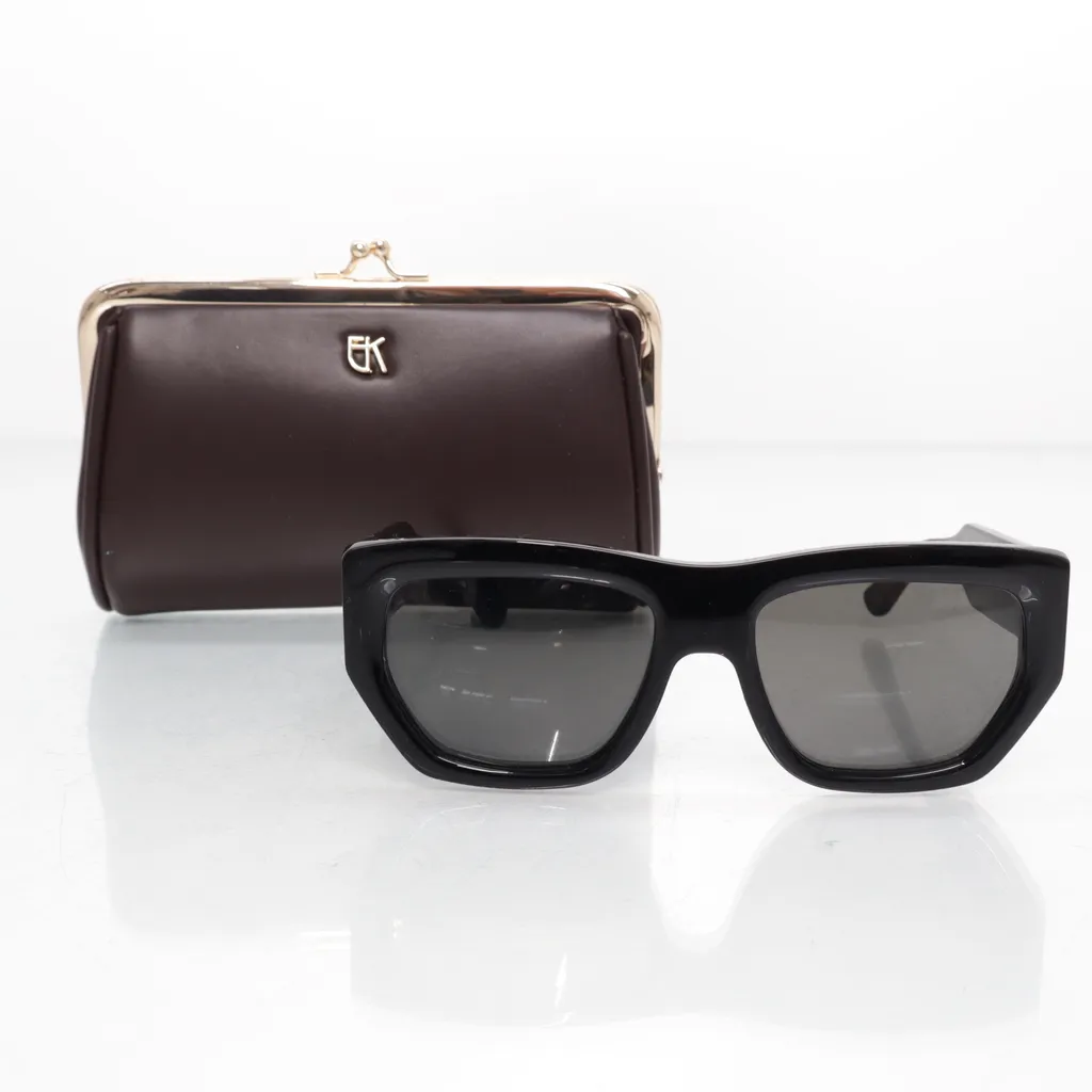 Emanuelle Khanh Paris - Sonnenbrille - Damen - Schwarz