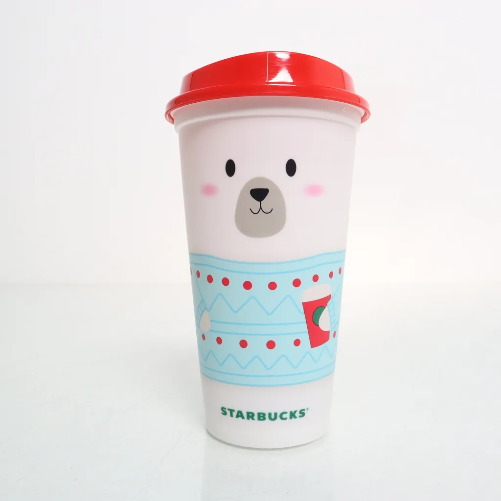 Starbucks - Take-Away-Becher - Weiß