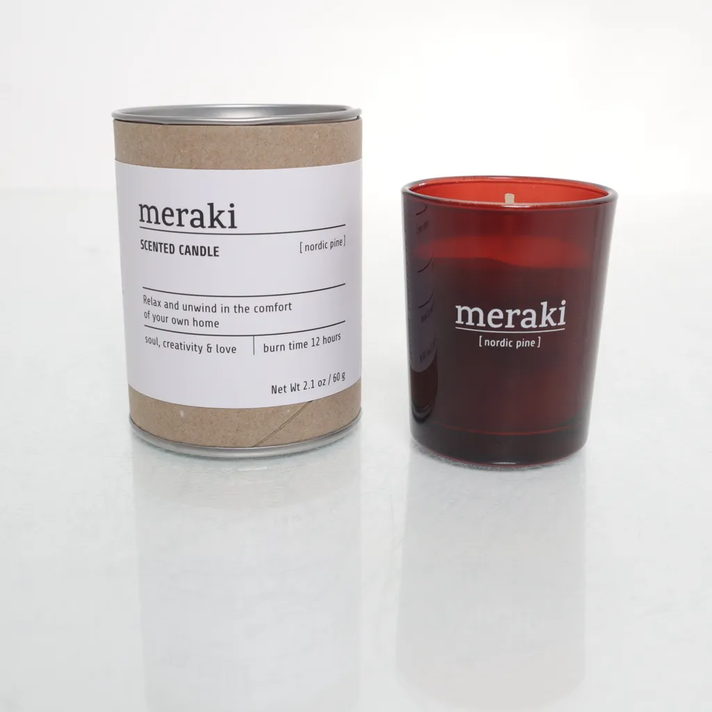Meraki - Duftkerze - Weiß