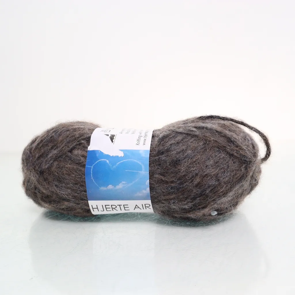 Hjerte Garn - Garn - Braun