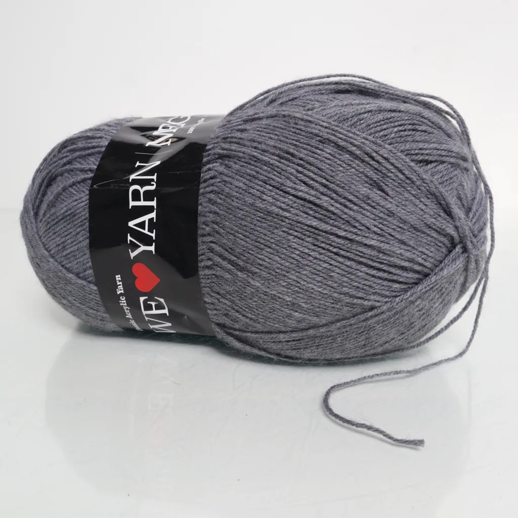 We Love Yarn - Garn - Grau