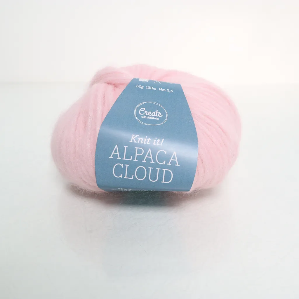 Create with Adlibris - Garn - Pink