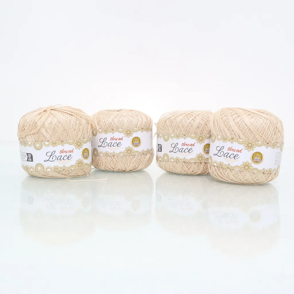 Lace - Garn - Beige