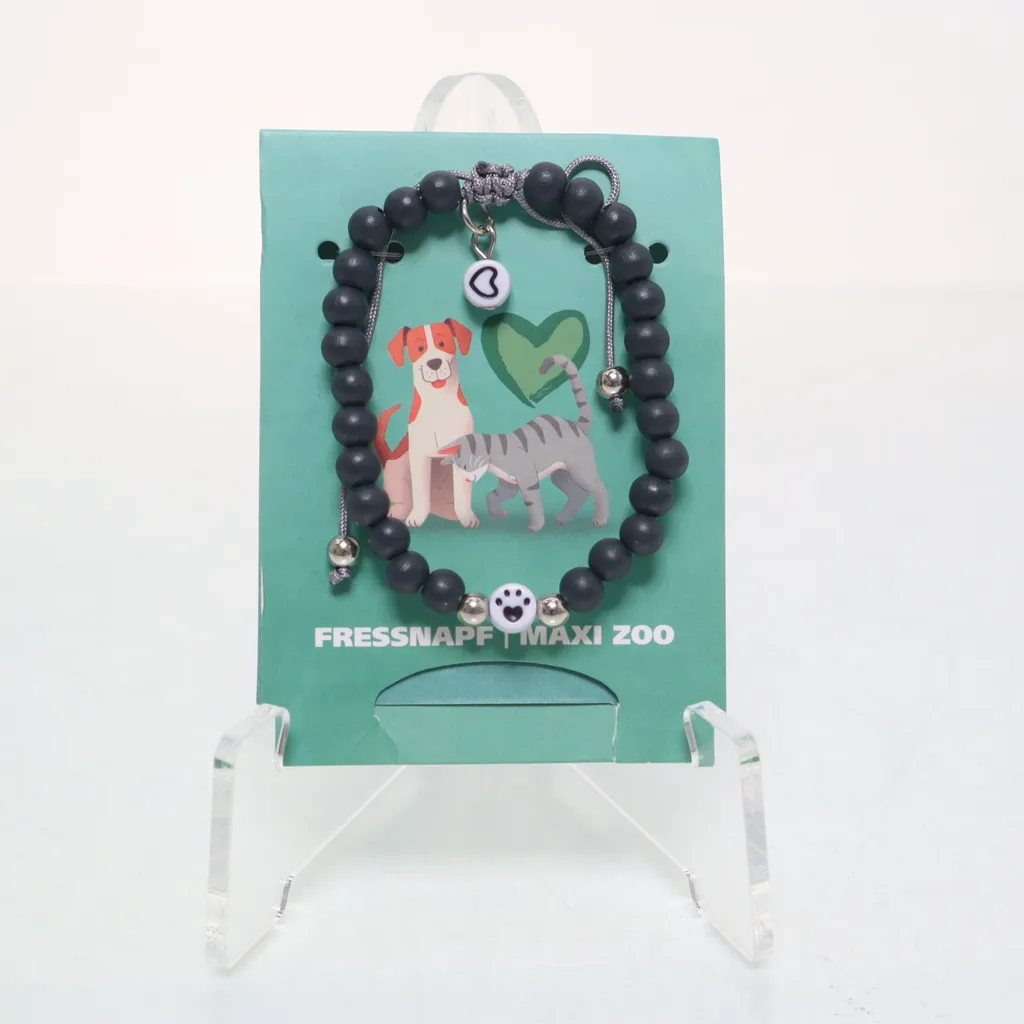 Fressnapf - Armband - Schwarz