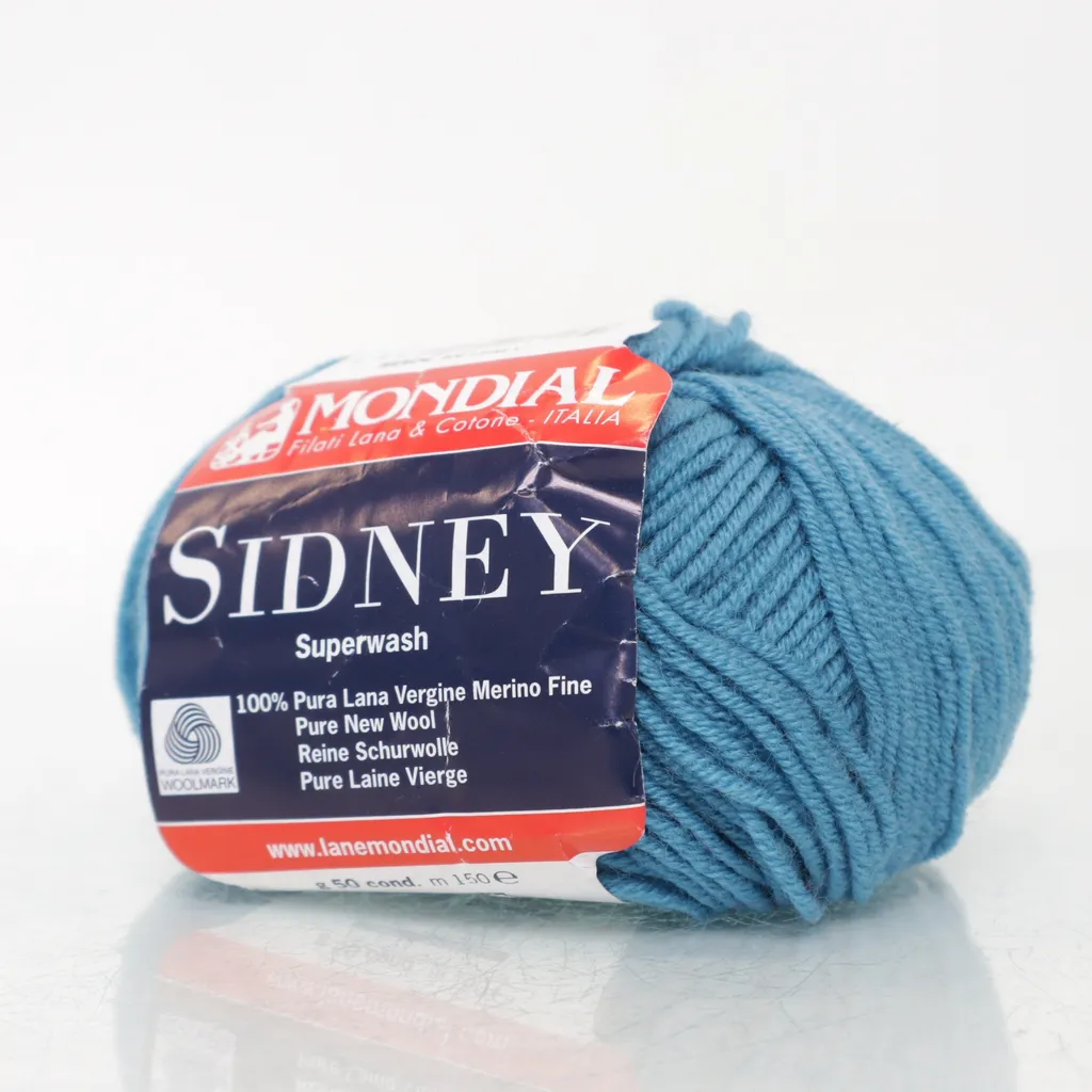 Mondial - Garn - Blau