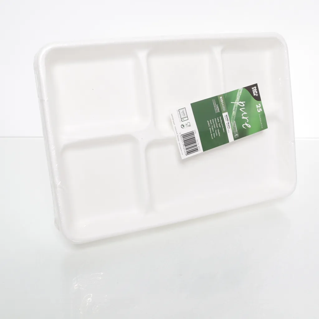 Papstar - Serviertablett - Weiß