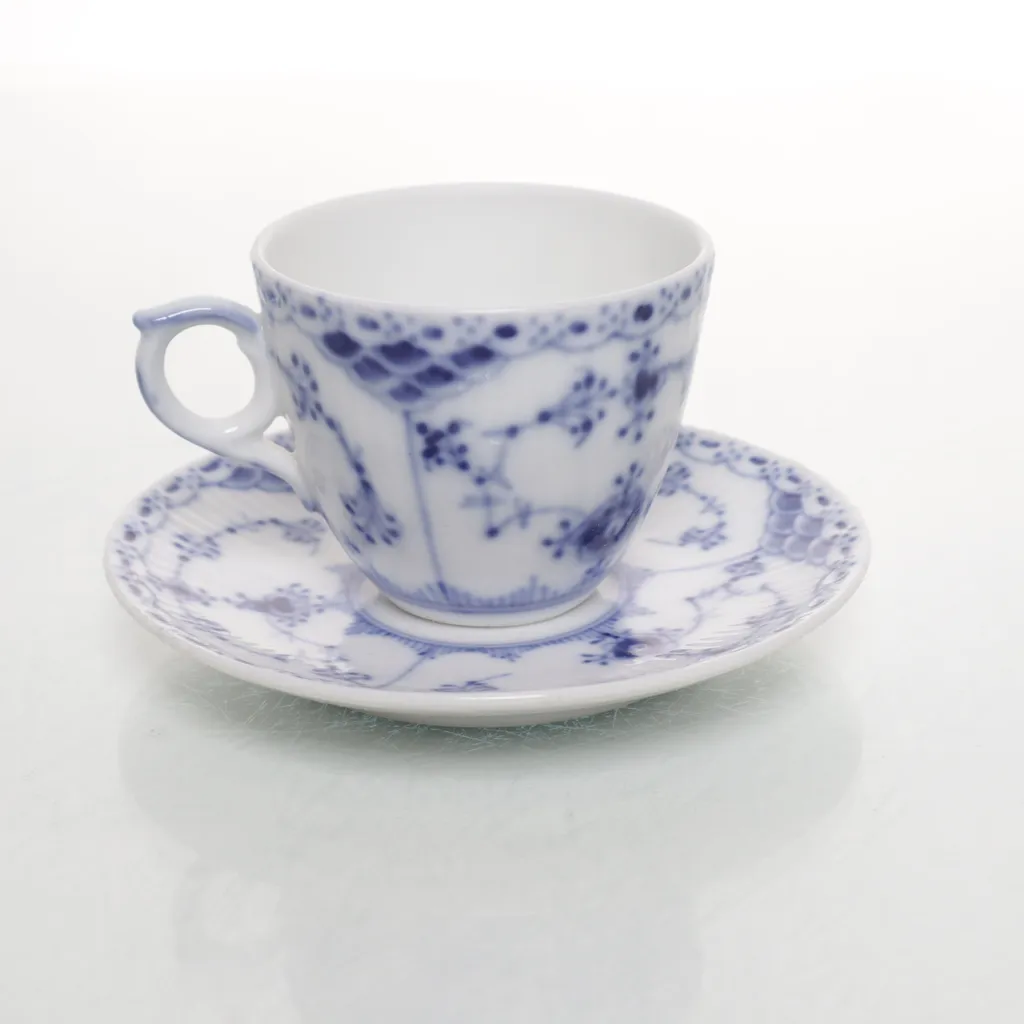 Royal Copenhagen - Espressotasse - Blau