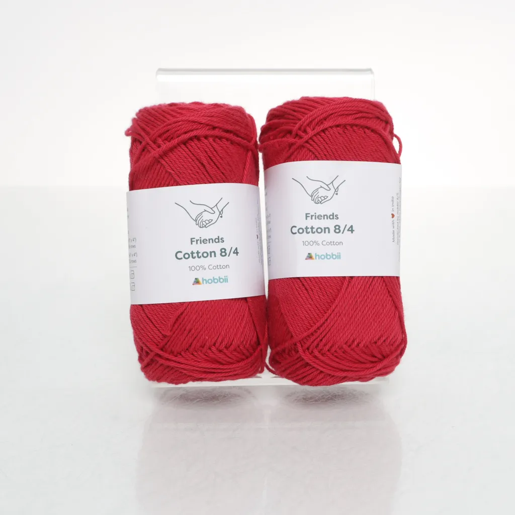 Oeko-tex - Garn - Rot