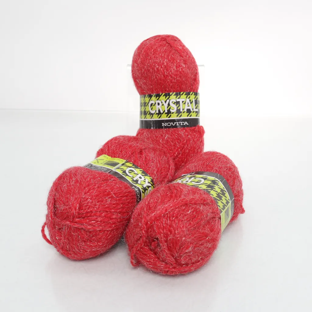 Crystal - Garn - Rot