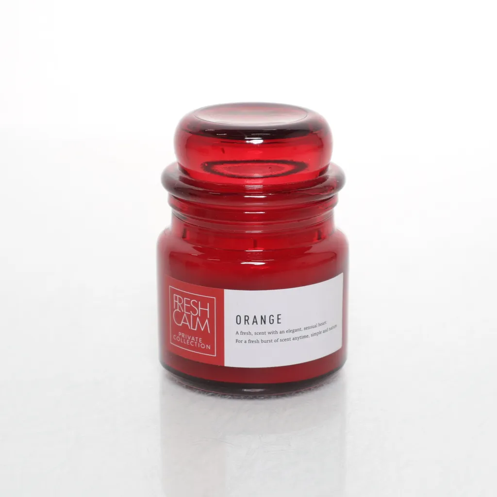 Fresh Calm - Duftkerze - Rot
