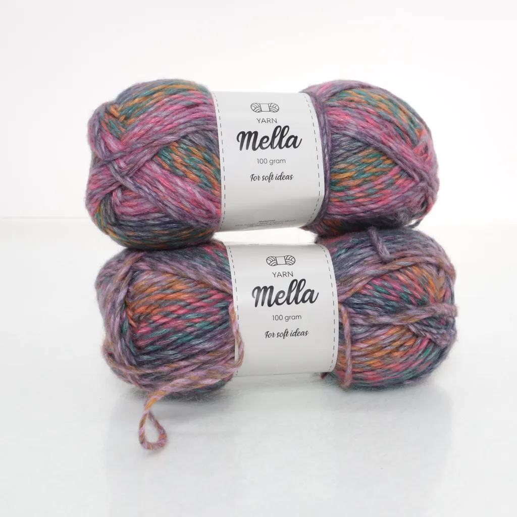 Mella - Garn - Lila