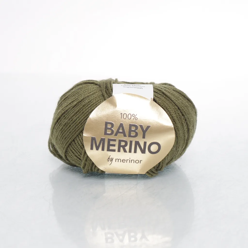 Baby Merino - Garn - Grün