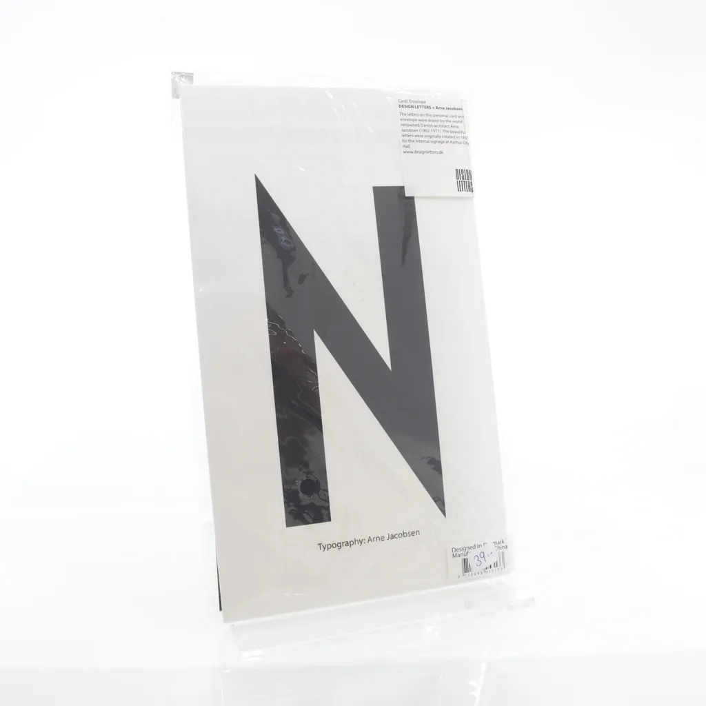 Design Letters - Postkarten - Weiß