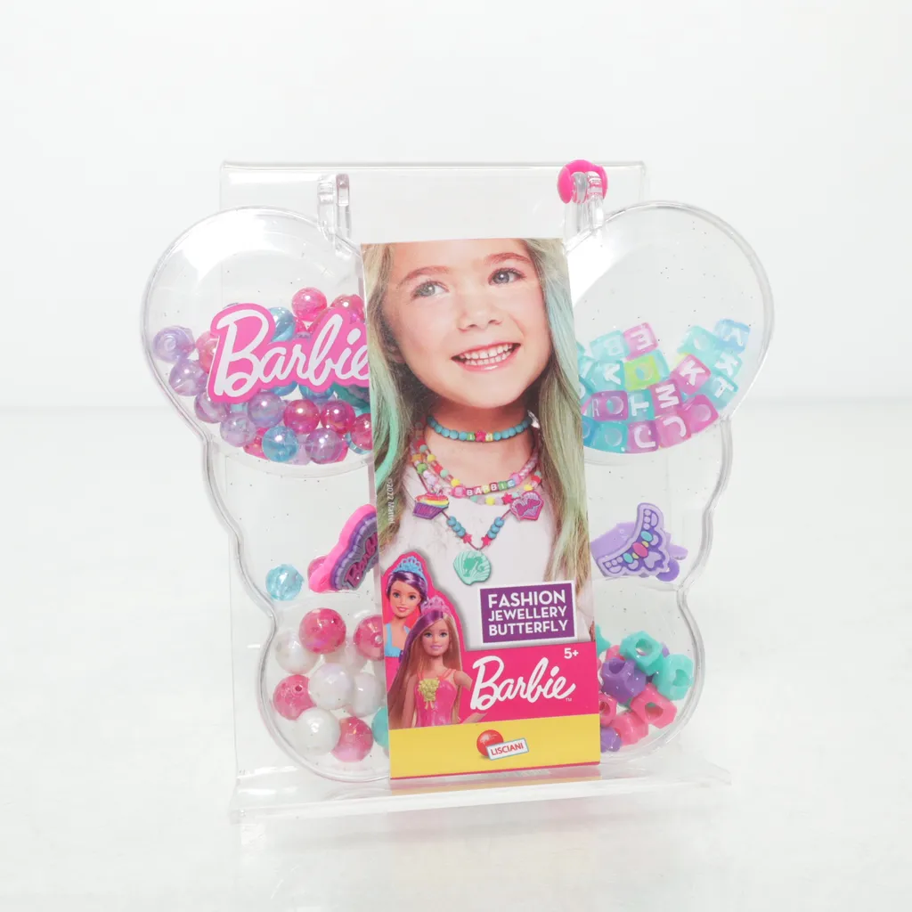 Barbie - Plastikperlen - Blau