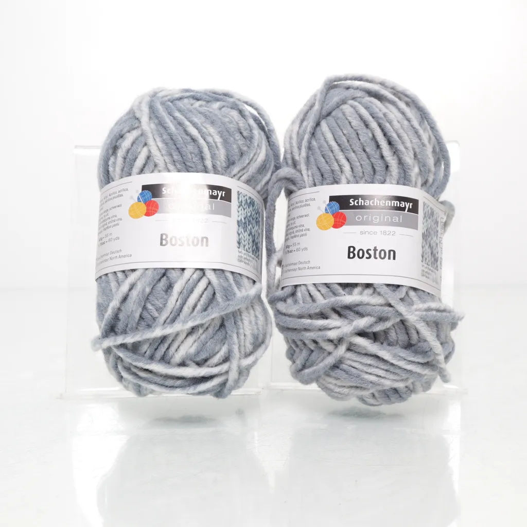 Boston - Garn - Grau