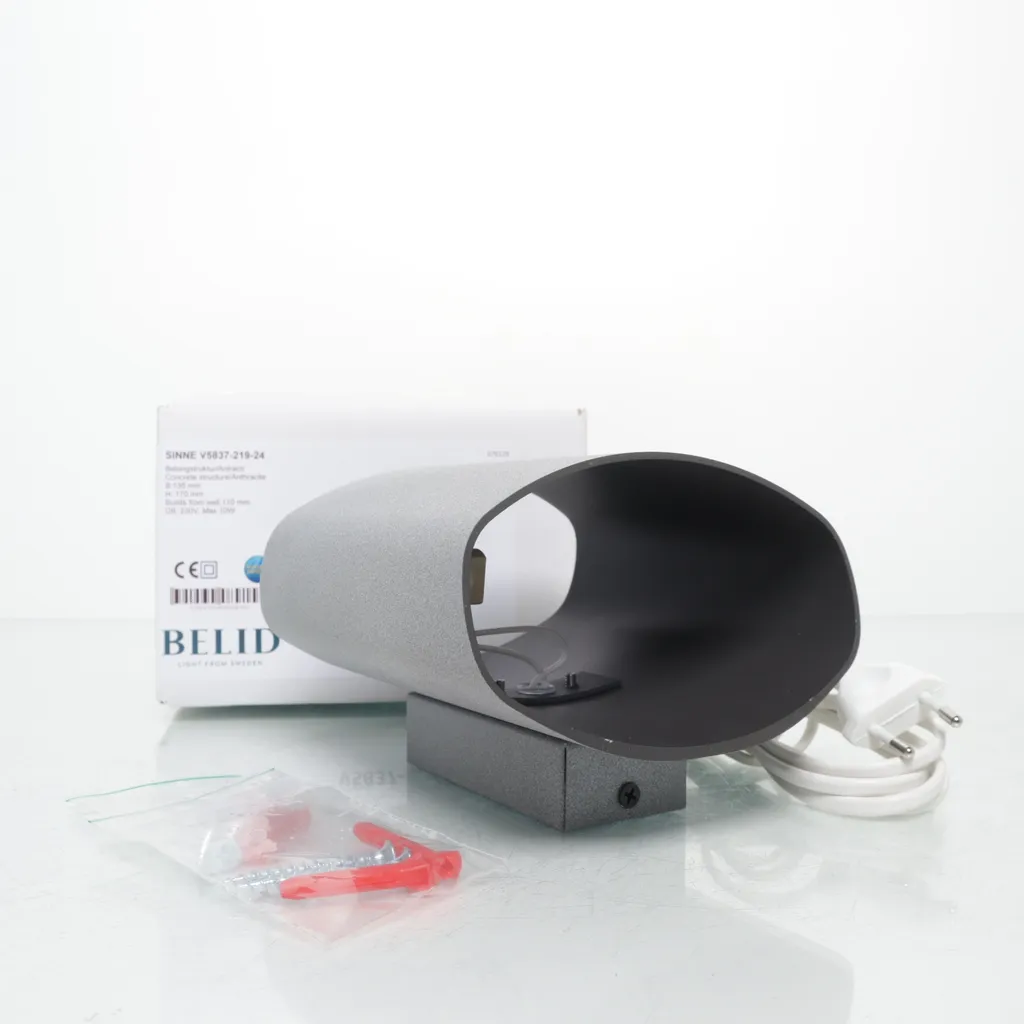 Belid - Wandlampe - Grau