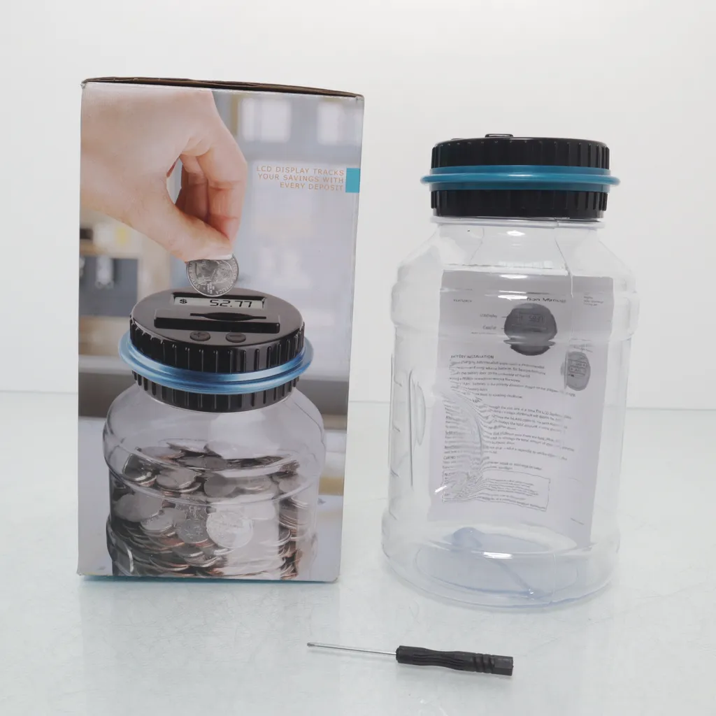 Smart - Spardose - Transparent