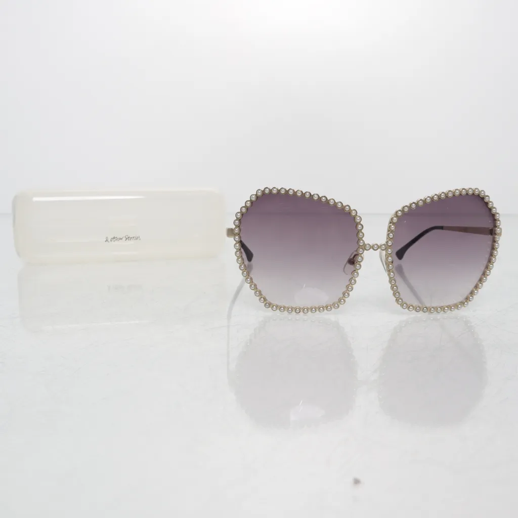 & Other Stories - Sonnenbrille - Damen - Gold