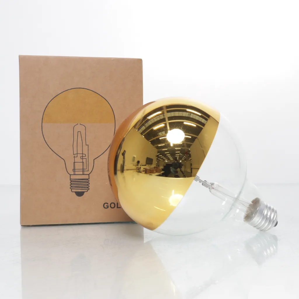 PR Home - Glühbirne - Gold