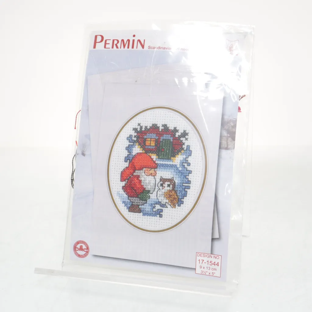 Permin - Stickmuster - Weiß