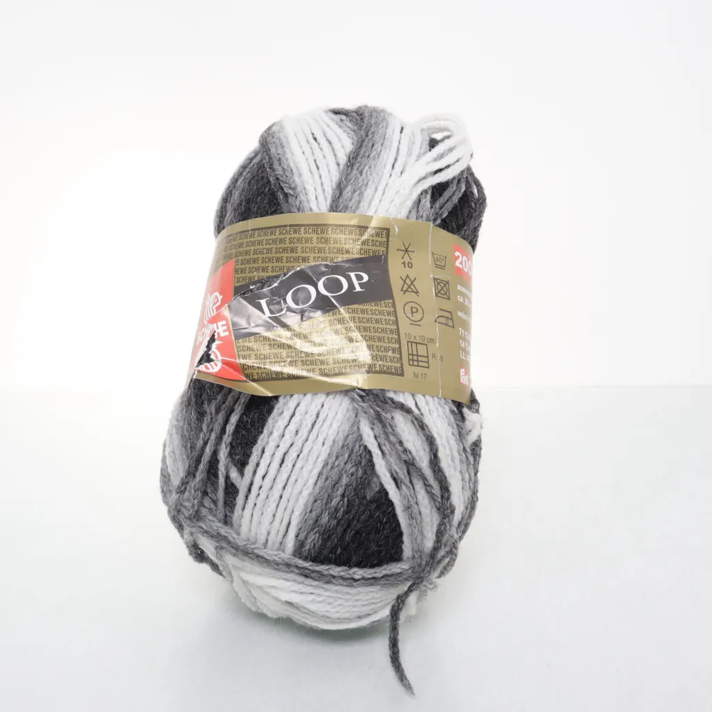 Loop - Garn - Schwarz