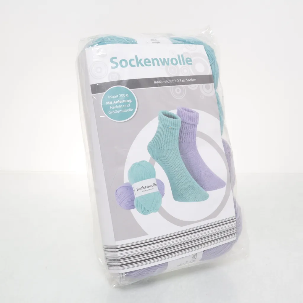 Sockenwolle - Garn - Lila