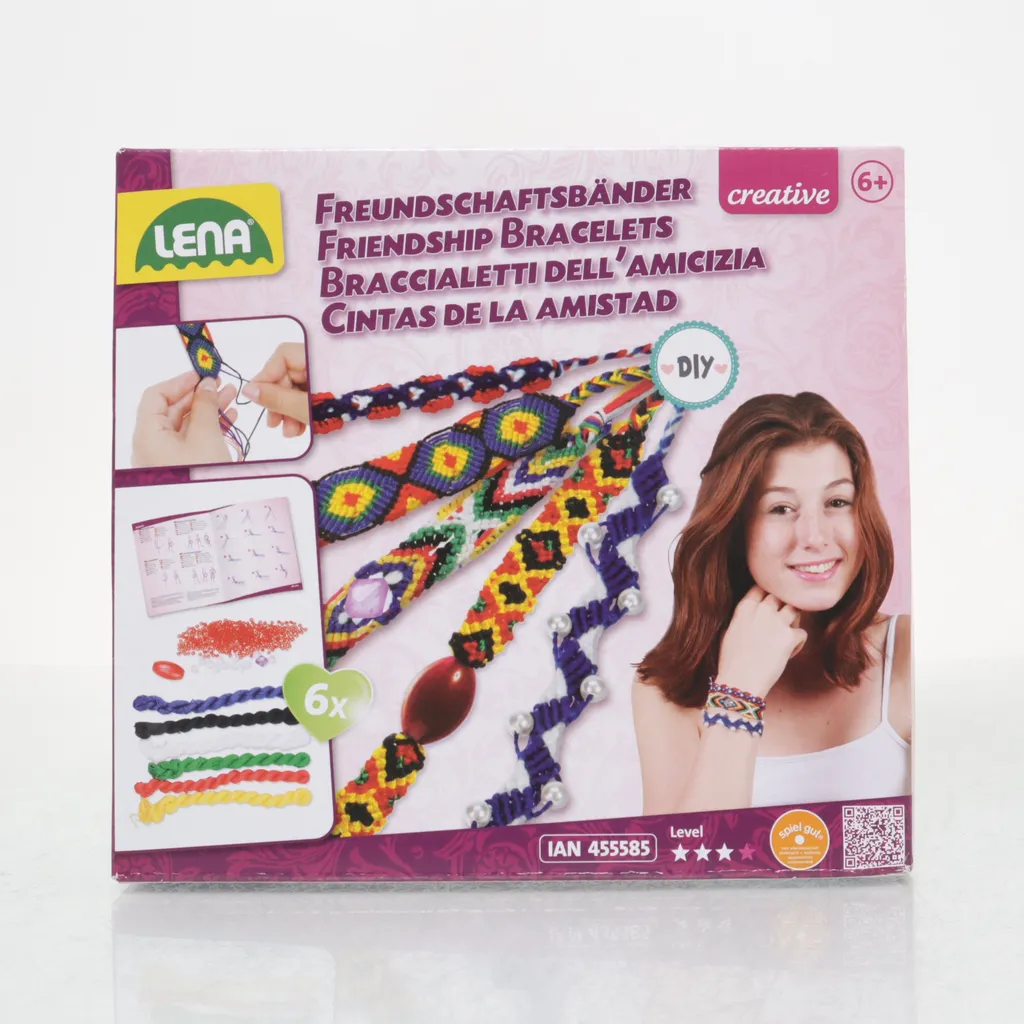 Lena - Bastelschmuck - Mehrfarbig
